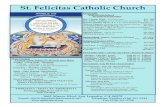 St. Felicitas Catholic Church2020(2...1662 Manor Blvd. San Leandro, CA 94579 Email: stfelicitaschurch@comcast.net Telephone Number (510) 351-5244 Fax (510) 351-5730 St. Felicitas