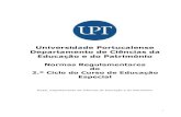 Universidade Portucalense Departamento de Ciências da ... · d) Curriculum Vitae actualizado, acompanhado dos respectivos documentos comprovativos; e) Prova do pagamento dos emolumentos