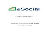 LEIAUTES DO eSOCIAL - Sercom Engenharia de Software · Leiautes do eSocial - Versão 2.5 (consolidada até NT 18/2020) Página 4 de 166 S-1000 - Informações do Empregador/Contribuinte/Órgão