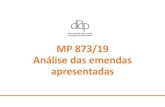 DIAP - Departamento Intersindical de Assessoria Parlamentar ...diap.org.br/images/stories/mp_873_19_analise_513_emendas