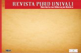 REIST IBID NIVAL - Univali - Universidade do Vale do Itajaí · 2015. 8. 26. · nas escolas, pelas formações promovidas, dentre outros. Ao lado desses resultados mensuráveis,