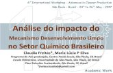 Mecanismo Desenvolvimento Limpo no Setor Químico Brasileiro · • Propor ações afirmativas . Trabalho: análise crítica dos projetos de MDL já existentes para propor novos modos