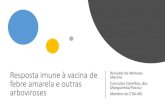 Resposta imune à vacina de febre amarela e outras · 2019. 12. 23. · Resposta imune à vacina de febre amarela e outras arboviroses Reinaldo de Menezes ... e o teste in vitro não