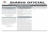 Diário Oficial - arapongas.pr.gov.br · garantia de no mínimo 12 meses, fabricado de acordo com as normas vigentes, com manual de instruções. Consul 2.375,90 9.503,60 TOTAL GERAL