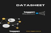 DATASHEET - Taggen€¦ · 18/08/2020 Sobre este documento Aplicação de configuração 208 Intervalo de transmissão Duração em meses (Bateria CR2032) Duração em meses (Bateria