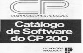 COMPUTADORES PESSOAIS Catálogo de Software do CP 200datassette.nyc3.cdn.digitaloceanspaces.com/livros/ctalogo_de_softwar… · se correr 0 bicho pega. se parar 0 bicho come pilote