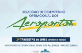 Governo do Brasil - AEROPORTO INTERNACIONAL ZUMBI ......5 13 –Renda do entrevistado 14 –Viajando sozinho 15 –Número de acompanhantes 12 –Idade do entrevistado AEROPORTO INTERNACIONAL