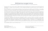 Biancogres · Web viewBIANCOGRES APRESENTA NOVA COLEÇÃO NA 18ª EXPO REVESTIR Entre os dias 10 e 13 de março, a Biancogres, marca brasileira com mais de 50 anos de experiência