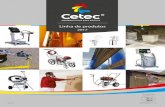2017 - Cetec Equipamentos para Pintura Ltda.cetecindustrial.com.br/wp-content/uploads/2017/09/catalo... · 2018. 1. 31. · em equipamentos eletrostáticos. Indicado para testes e