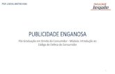 PUBLICIDADE ENGANOSA E ABUSIVA - Faculdade Legale · Title PUBLICIDADE ENGANOSA E ABUSIVA Author EmachinesFacLeg Created Date 3/14/2019 4:16:22 PM