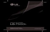 MANUAL DO USUÁRIO LG-P500hgscs-b2c.lge.com/downloadFile?fileId=KROWM000336421.pdf · Para Reparo na Rede de Assistência Técnica da LG O Sistema LG Collect, em parceria com a Empresa