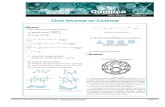 Ciclo Alcanos ou Ciclanos - profpc.com.brcios de Química... · 21 Em relação aos cicia nos e ciclenos, assinale as afirmativas corretas. (01) Os ciclanos que possuem de 3 a 5 carbonos