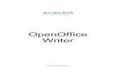 OpenOffice Writer - Petrópolis...1. Iniciando o Writer 1. Para iniciar o Writer clique no botão onde contêm o menu de programas localizado na Barra de Tarefas. 2. Clique na opção