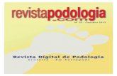 Revista Digital de Podologia...caracteriza por um crescimento ósseo no calcâ-neo, mas é importante salientar que a exostose não ocorre na fáscia plantar e sim na musculatu-ra