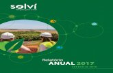 Relatório AnuAl 2017 - Solvísolvi.com/wp-content/uploads/2017/08/RA-Solvi_2016-2017... · 2017. 8. 8. · qualidade de vida, na integração de comunidades excluídas do sistema