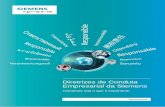 Diretrizes de Conduta Empresarial da Siemens... · 2020. 10. 3. · Diretrizes de Conduta Empresarial – Prefácio de Joe Kaeser 4 Munique, dezembro de 2018 Nós, na Siemens, aspiramos