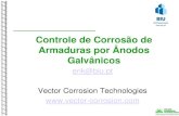 Controle de Corrosão de Armaduras por Ânodos Galvânicos...proteger o revestimento em cobre nos navios de guerra Os primeiros sistemas de Protecção Catódica em estruturas de betão