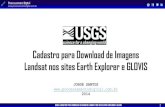 Cadastro para Download de Imagens Landsat nos sites Earth ...processamentodigital.com.br/wp-content/uploads/2014/09/USGS_Ca… · USGS: CADASTRO PARA DOWNLOAD DE IMAGENS LANDSAT NOS