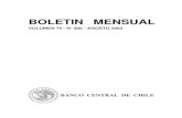 BOLETIN MENSUAL - Central Bank of Chilesi3.bcentral.cl/estadisticas/Principal1/informes/BOLETIN/... · 2017. 9. 15. · Si depositamos un cheque con fondos, esperamos que el dinero