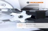 VPulse 500 - VOLLMER · Painel de comando ajustável em sua altura e direção - ótima visibilidade para o interior da máquina ... /// Divisão do perfil no número de contornos