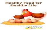 Healthy Food for Healthy Life...16 butir telur ayam. Sementara harga satu kilogram telur ayam di supermarket atau pasar sekarang berkisar antara Rp. 16.000 – 18.000, itu artinya,