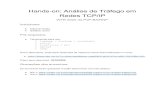 Hands-on: Análise de Tráfego em Redes TCP/IP · Hands-on: Análise de Tráfego em Redes TCP/IP WTR 2020 do PoP-BA/RNP Instrutores Adriana Viriato Gildásio Júnior Pré-requisitos