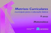 Secretaria Municipal de Educação de Mogi das Cruzes-SP - … · 2019. 11. 19. · Nessa visão, desenvolver na Educação Básica, o currículo de Matemática em quatro grandes