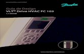 Guia de Design VLT Drive HVAC FC 102 1,1-90 kWfiles.danfoss.com/download/Drives/MG11BC28.pdf3.1.10 Cartão do Termistor do PTC MCB 112 65 ... 6.1.3 Ligação à Rede Elétrica e Ponto