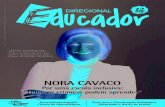 Nora caVaco - PANAMBY EDUCACIONAL · Direitos da Pessoa com Transtorno do Espectro Autista. Para Nora, o Estado precisa prover a necessária formação dos educadores para atender