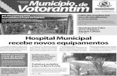 Hospital Municipal recebe novos equipamentos · 2015. 10. 16. · de crianças compareceram a Praça de Eventos “Lecy de Campos”. Pág. 12 Prefeitura revitaliza praça na Barra