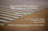 Seguridad Alimentaria y Agronegocio brasileño · PDF file Art. 3º La seguridad alimentaria y la nutrición es la realización del derecho de todos al . acceso regular y permanente
