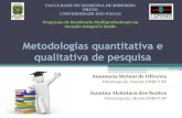 Metodologias qualitativa e quantitativa de pesquisa ... Pesquisa Quantitativa Castro-Costa E et al