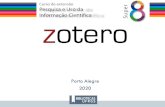 2020 Porto Alegre - UFRGS · 2020. 10. 15. · Organização da biblioteca Pastas, Etiquetas Busca avançada Duplicatas Armazenamento e anexo Extração de informações Relatórios