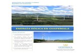 NRÍA ÓLIA N UATMALA · 2020. 8. 18. · hidroeléctricas, ya que en la época de verano, cuando estas centrales presentan sus niveles más bajos de producción, la eólica tiene