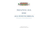 Manual de Auditoria...auditoria e controle, tais como o Tribunal de Contas do Estado do Rio de Janeiro – TCE/RJ e, em especial, o Tribunal de Contas da União – TCU. Por mais abrangente