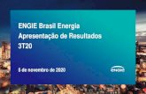 ENGIE Brasil Energia Apresentação de Resultados 3T205/11/2020 ENGIE BRASIL ENERGIA S.A. APRESENTAÇÃO DE RESULTADOS 3T20 7 Aprovada em 08 de setembro de 2020 a Lei n 14.052/20,