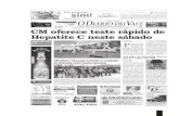 R$ 2,00 CM oferece teste rápido de Hepatite C neste sábado ......CM oferece teste rápido de Hepatite C neste sábado Região Oeste do Estado de São Paulo, 6ª feira, 27 de Julho