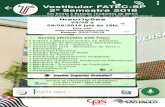 Vestibular FATEC-SPVestibular FATEC-SP 2º Semestre 2016 · 2020. 6. 3. · Exame: 03/07/2016 Central de Informações ao Candidato: (11) 3471-4103 / 0800 596 9696 Grande São Paulo