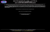 MUNICÍPIO DE JUÍNA - Qconcursos · 2019. 1. 24. · MUNICÍPIO DE JUÍNA PODER EXECUTIVO ESTADO DE MATO GROSSO Travessa Emmanuel, n.º 33N, Centro, Juína-MT - CEP.: 78320-000 -