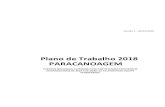 Plano de Trabalho 2018 PARACANOAGEM - Plano de Trabalho de...Para o ano de 2018 será formado um ranking nacional com os resultados do Campeonato Regional, Copa Brasil de Paracanoagem