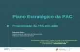 Plano Estratégico da PAC · 2020. 9. 24. · Plano Estratégico da PAC Programação da PAC pós 2020 ESTRATÉGIAS “GREEN DEAL”, “FARM TO FORK” E BIODIVERSIDADE 2030 NA PAC