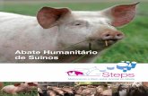 Abate Humanitário de Suínos - Site da FAESB · 2016. 5. 19. · de bem-estar animal dispostos nele acarretará, conforme sua gravidade, advertência e multa ou até suspensão de