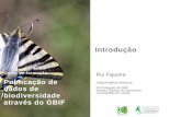 Introdução - GBIF · 2017. 9. 4. · Curso de formação: Publicação de dados de biodiversidade através do GBIF ISA, 4-6 Setembro 2017 I m a g e m: C é s a r G a r c i a BLOCO