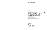 Fundamentos de Matemática Elementar 3: Trigonometria...GELSON IEZZI 2~ edição MATEMÁTICA 3 ELEMENTAR TRIGONOMETRIA 121 exercícios resolvidos 298 exercícios propostos com resposta