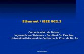 Ethernet / IEEE 802 - UNICEN · 2010. 11. 25. · Sebastián Barbieri Evolución del Protocolo Xerox Palo Alto Research Center: Robert M. Metcalfe, 2.94Mbps. (1972) DEC-Intel-Xerox