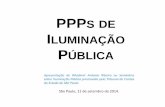 PPPS DE I PÚBLICA · 2018. 8. 5. · 2.2) PPP – Lei n 11.079/04 (cont.) Fixação de parâmetros de eficiência e de qualidade adequados; Remuneração por desempenho – atingimento
