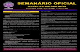 SEMANÁRIO OFICIAL · Semanário Oficial - Ano XXVII - Edição 1.529- EXTRA - 21 de Agosto de 2020 Expediente: A publicação do Semanário Oficial do Município de Paulínia obedece