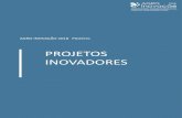 Catálogo de Projetos - Agro Inovação 2018 - INIAV · de uma inovadora tecnologia de propagação vegetativa de batata-doce isenta de vírus e outras doenças, da variedade Lira,