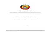 REPÚBLICA DE MOÇAMBIQUE MINISTÉRIO DO TRABALHO, …mitess.gov.mz/sites/default/files/documents/files... · Proposta de Política de Emprego Página 5 DEFINIÇÕES Para os efeitos