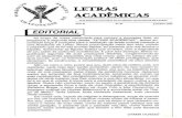 Academia Amazonense de Letras...LETRAS ACADÊMICAS CULTURAL DA ACADEMIA AMAZONENsE DE LETRAS ANO n EDITORIAL NO JAN/FEV-1993 AO longo de nossa caminhada para cumprir a promessa teita,